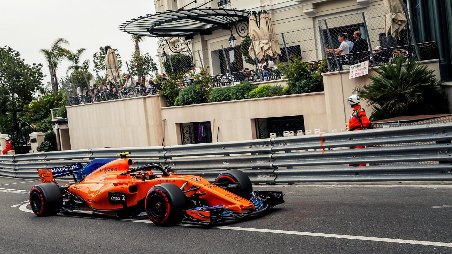 Stoffel Vandoorne (BEL) McLaren MCL33 at Formula One World Championship, Rd6, Monaco Grand Prix, Race, Monte-Carlo, Monaco, Sunday 27 May 2018. © Manuel Goria/Sutton Images