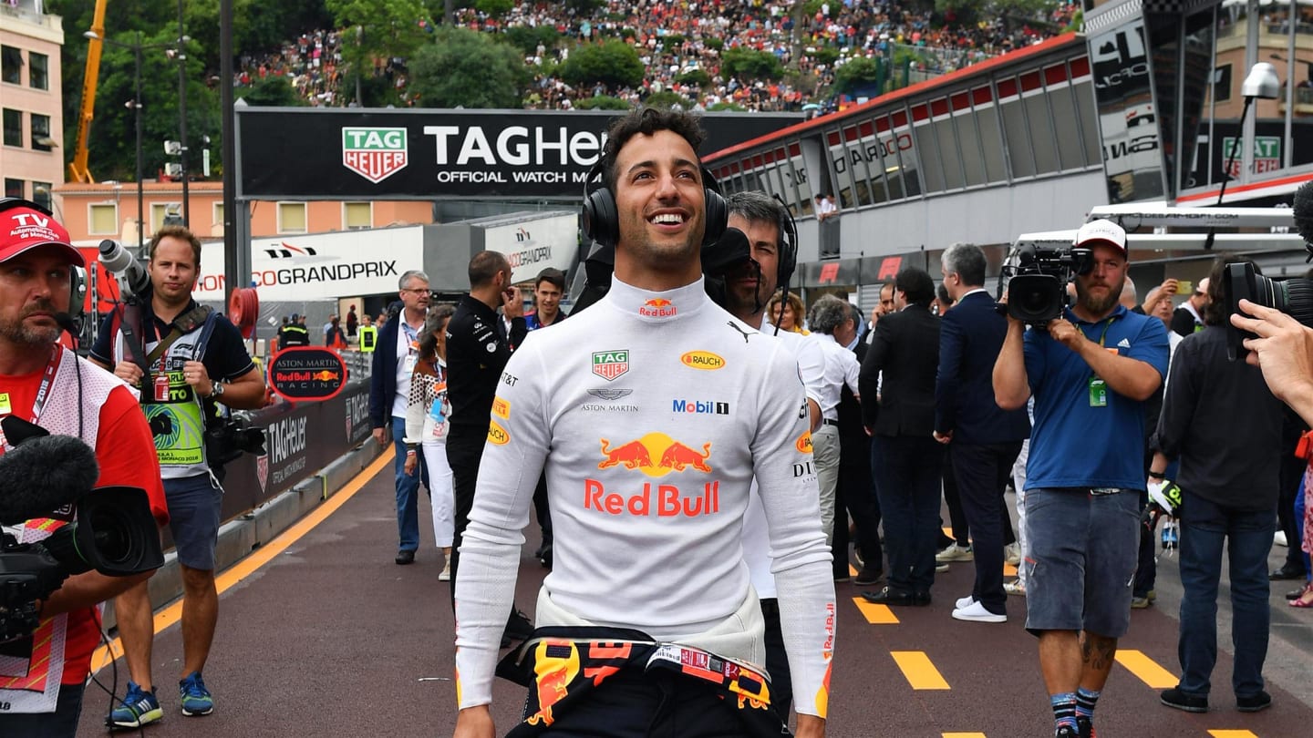 Daniel Ricciardo (AUS) Red Bull Racing at Formula One World Championship, Rd6, Monaco Grand Prix, Race, Monte-Carlo, Monaco, Sunday 27 May 2018. © Mark Sutton/Sutton Images