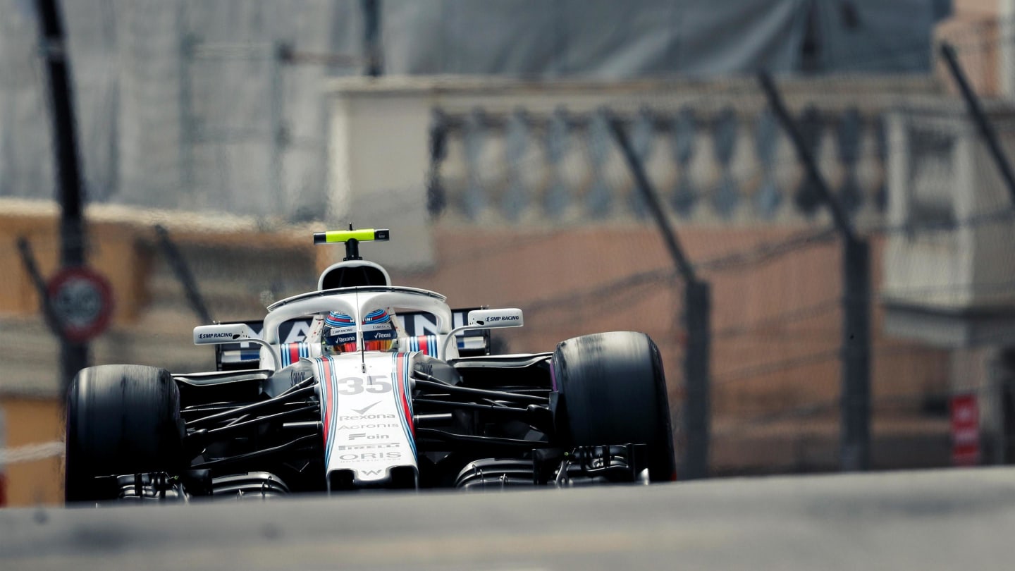 Sergey Sirotkin (RUS) Williams FW41 at Formula One World Championship, Rd6, Monaco Grand Prix, Race, Monte-Carlo, Monaco, Sunday 27 May 2018. © Manuel Goria/Sutton Images
