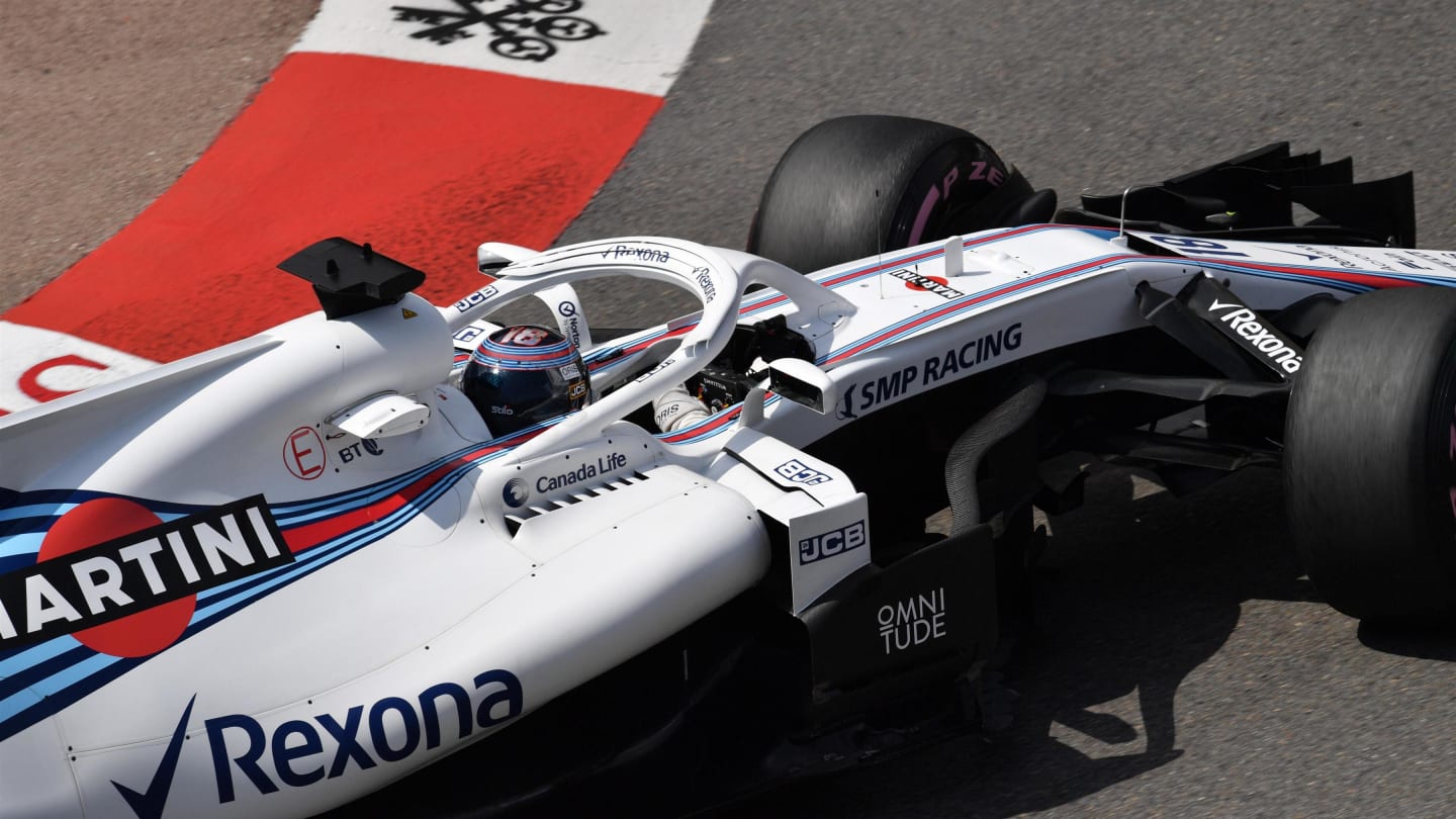Lance Stroll (CDN) Williams FW41 at Formula One World Championship, Rd6, Monaco Grand Prix, Practice, Monte-Carlo, Monaco, Thursday 24 May 2018. © Jerry Andre/Sutton Images