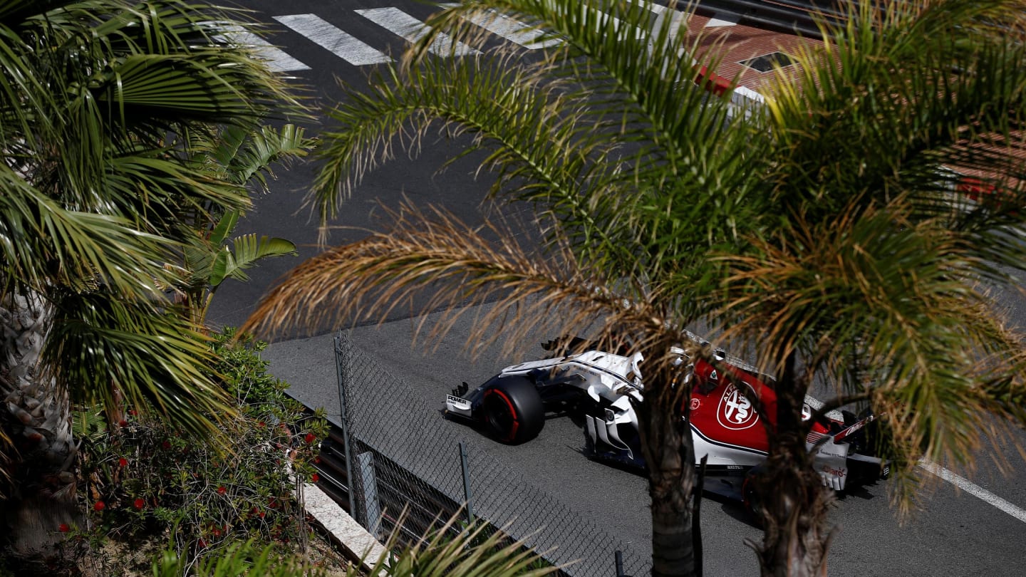 Marcus Ericsson (SWE) Alfa Romeo Sauber C37 at Formula One World Championship, Rd6, Monaco Grand Prix, Practice, Monte-Carlo, Monaco, Thursday 24 May 2018. © Manuel Goria/Sutton Images
