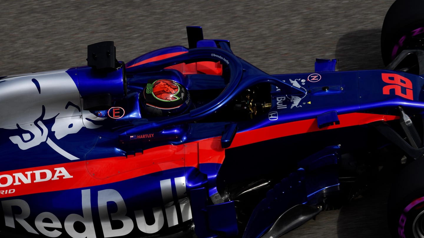 Brendon Hartley, Scuderia Toro Rosso STR13 at Formula One World Championship, Rd16, Russian Grand