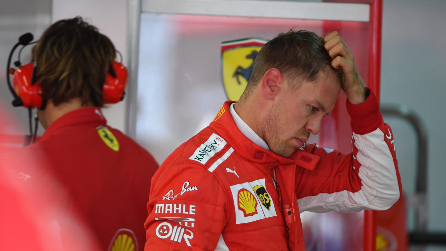 Sebastian Vettel, Ferrari at Formula One World Championship, Rd16, Russian Grand Prix, Practice,