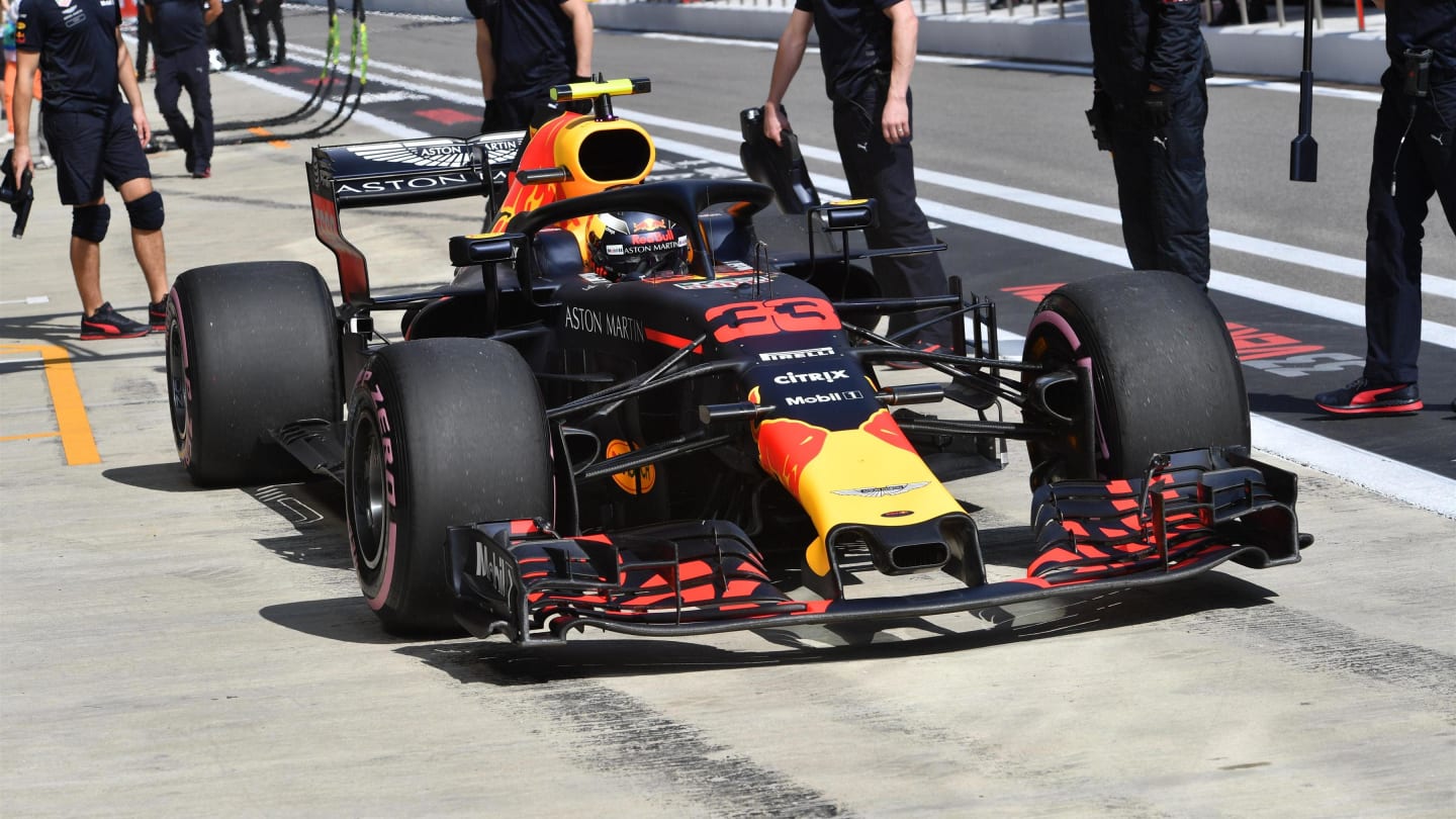 Max Verstappen, Red Bull Racing RB14 at Formula One World Championship, Rd16, Russian Grand Prix,