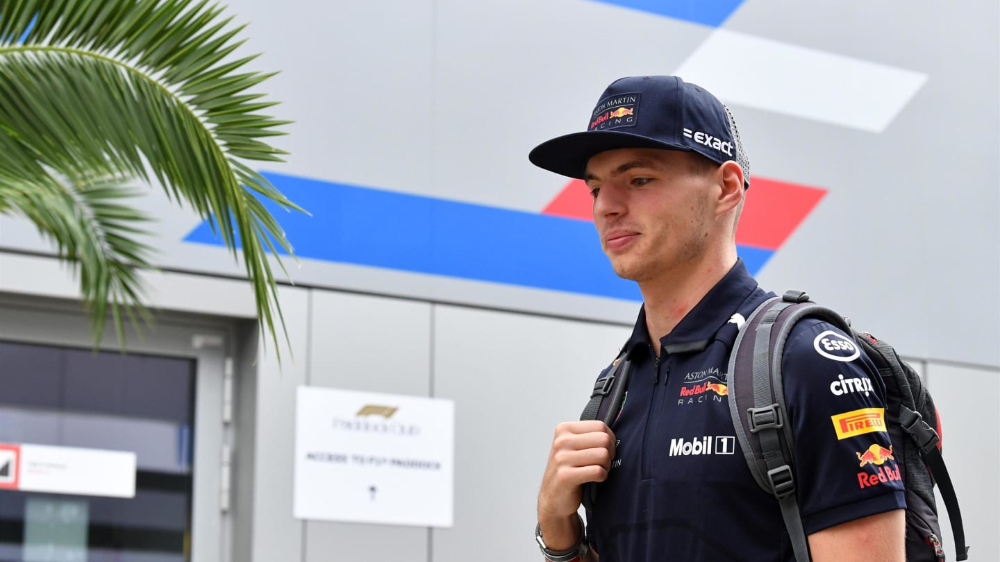 Max Verstappen, Red Bull Racing at Formula One World Championship, Rd16, Russian Grand Prix,