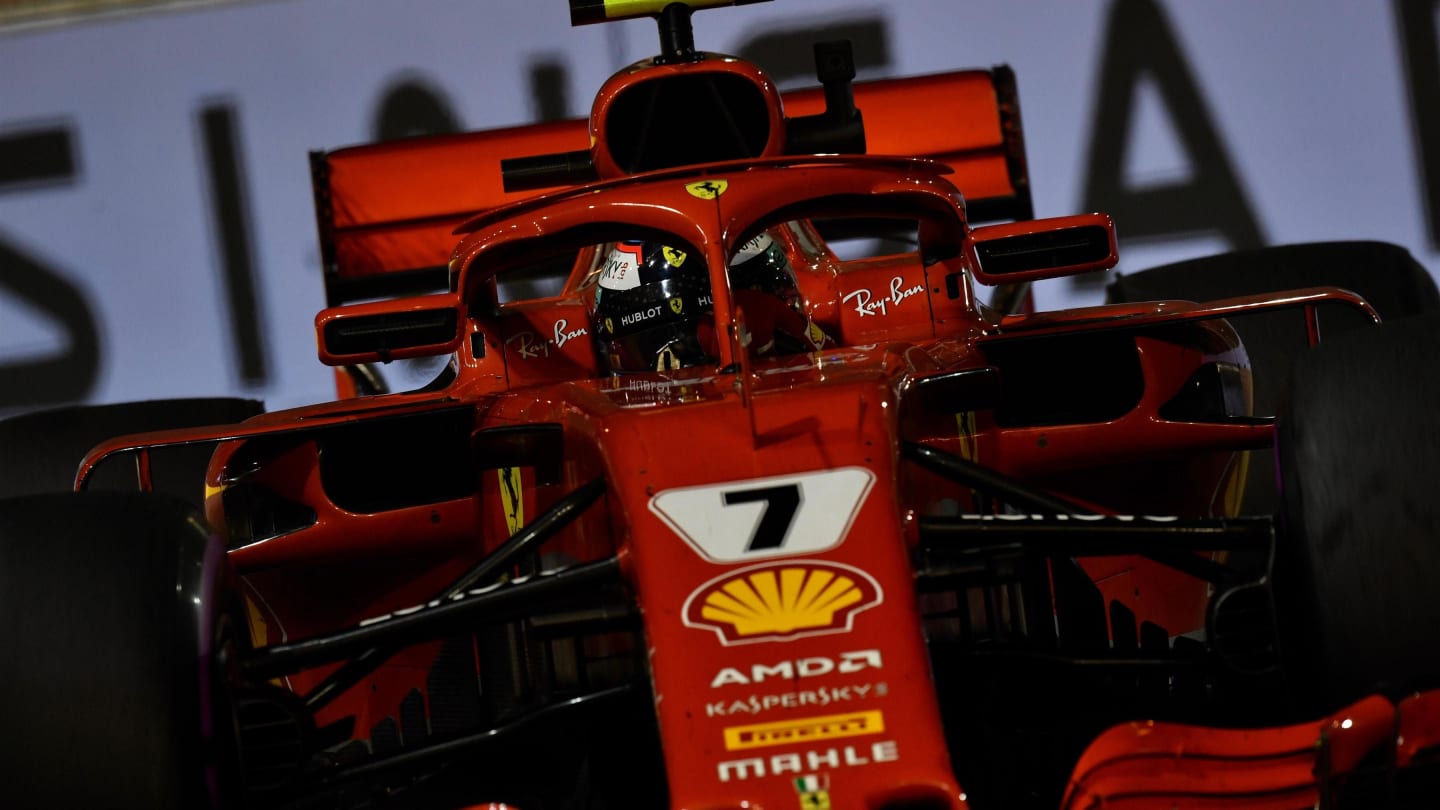 Kimi Raikkonen, Ferrari SF71H at Formula One World Championship, Rd15, Singapore Grand Prix,