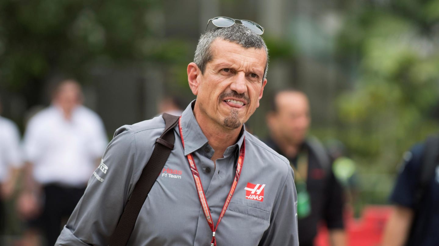 Guenther Steiner, Team Prinicipal, Haas F1 Team at Formula One World Championship, Rd15, Singapore