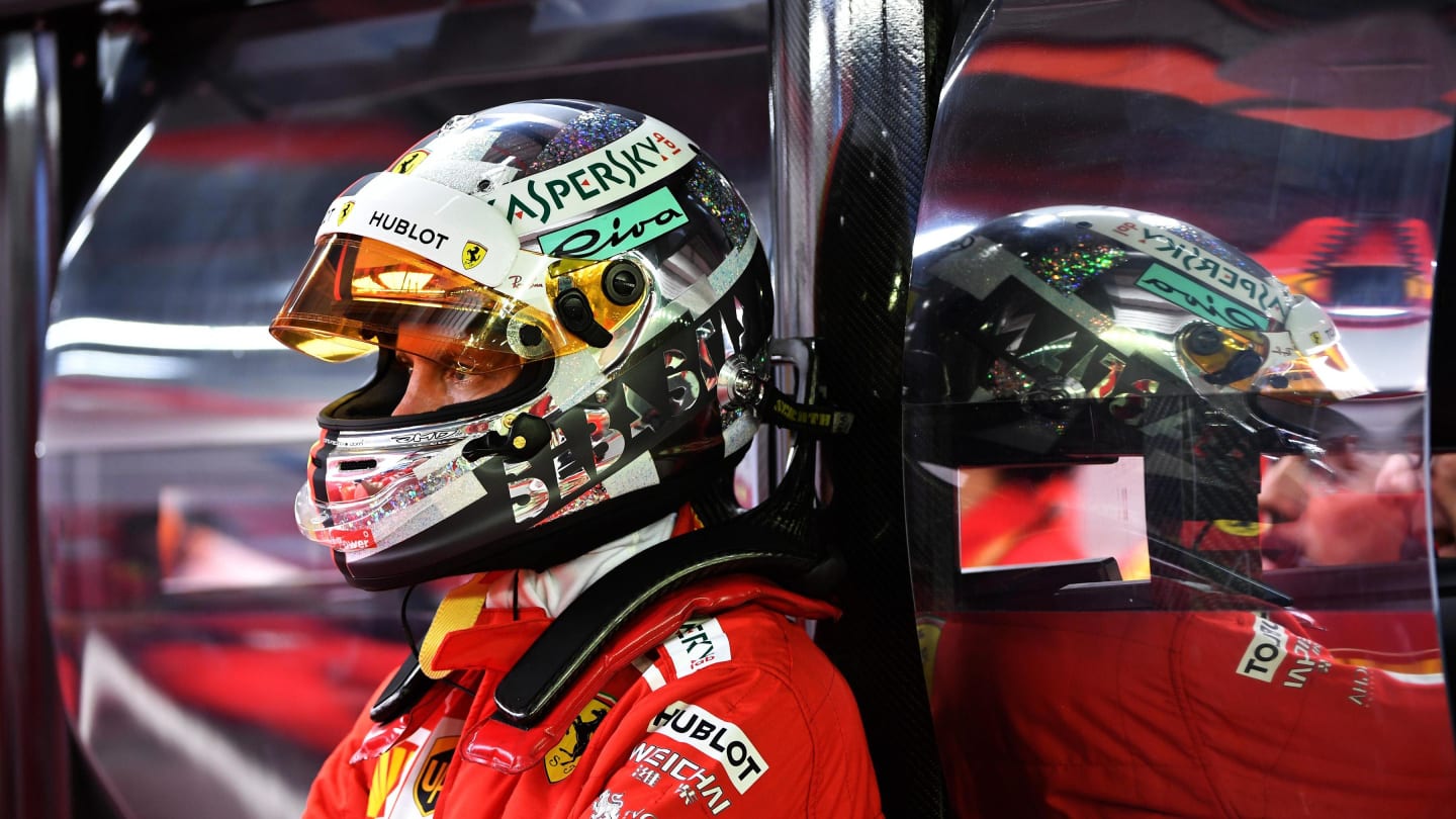 Sebastian Vettel, Ferrari at Formula One World Championship, Rd15, Singapore Grand Prix,
