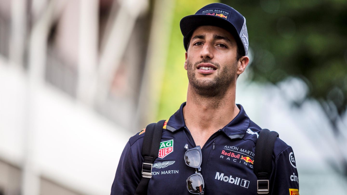 Daniel Ricciardo, Red Bull Racing at Formula One World Championship, Rd15, Singapore Grand Prix,