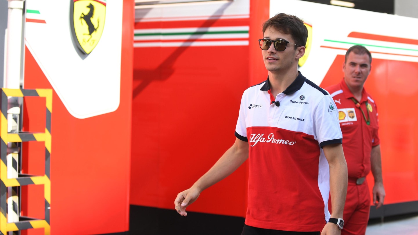 Charles Leclerc, Alfa Romeo Sauber F1 Team at Formula One World Championship, Rd15, Singapore Grand