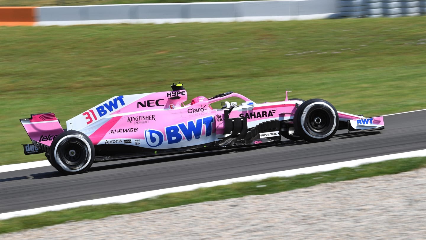 Esteban Ocon (FRA) Force India VJM11 at Formula One World Championship, Rd5, Spanish Grand Prix, Practice, Barcelona, Spain, Friday 11 May 2018. © Jerry Andre/Sutton Images