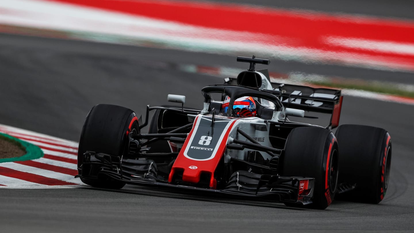 Romain Grosjean (FRA) Haas VF-18 at Formula One World Championship, Rd5, Spanish Grand Prix, Qualifying, Barcelona, Spain, Saturday 12 May 2018. © Manuel Goria/Sutton Images