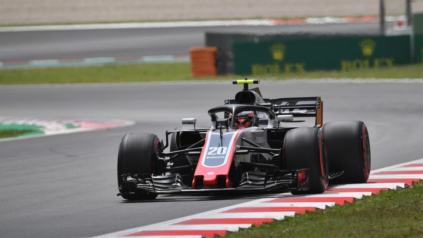 Kevin Magnussen (DEN) Haas VF-18 at Formula One World Championship, Rd5, Spanish Grand Prix, Qualifying, Barcelona, Spain, Saturday 12 May 2018. © Jerry Andre/Sutton Images