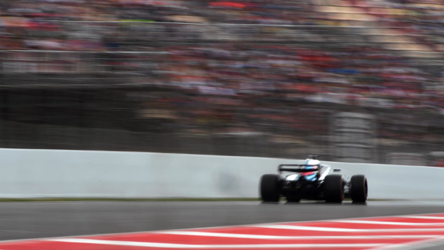 Lance Stroll (CDN) Williams FW41 at Formula One World Championship, Rd5, Spanish Grand Prix, Qualifying, Barcelona, Spain, Saturday 12 May 2018. © Mark Sutton/Sutton Images