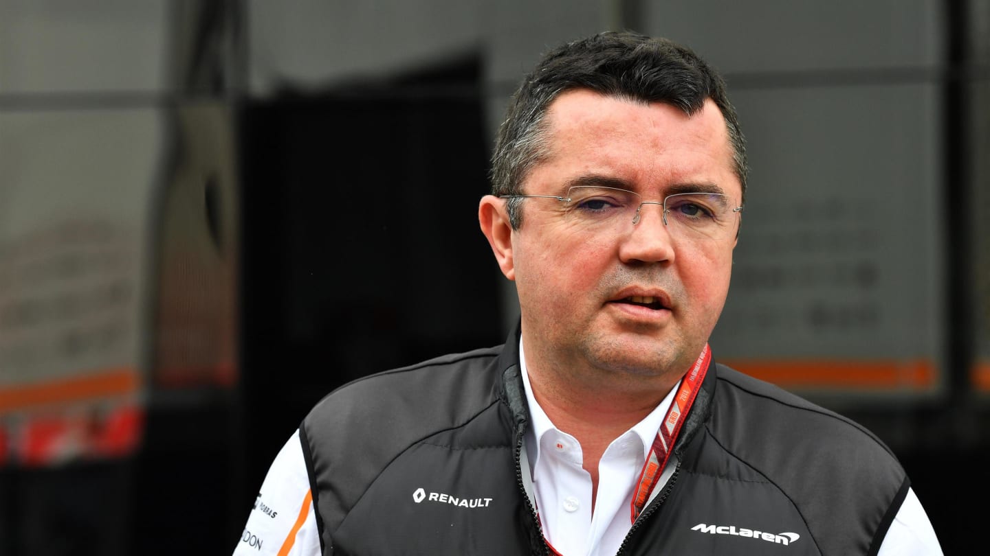 Eric Boullier (FRA) McLaren Racing Director at Formula One World Championship, Rd5, Spanish Grand