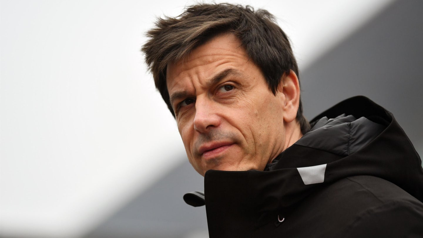 Toto Wolff (AUT) Mercedes AMG F1 Director of Motorsport at Formula One Testing, Day Four, Barcelona, Spain, 1 March 2018. © Mark Sutton/Sutton Images
