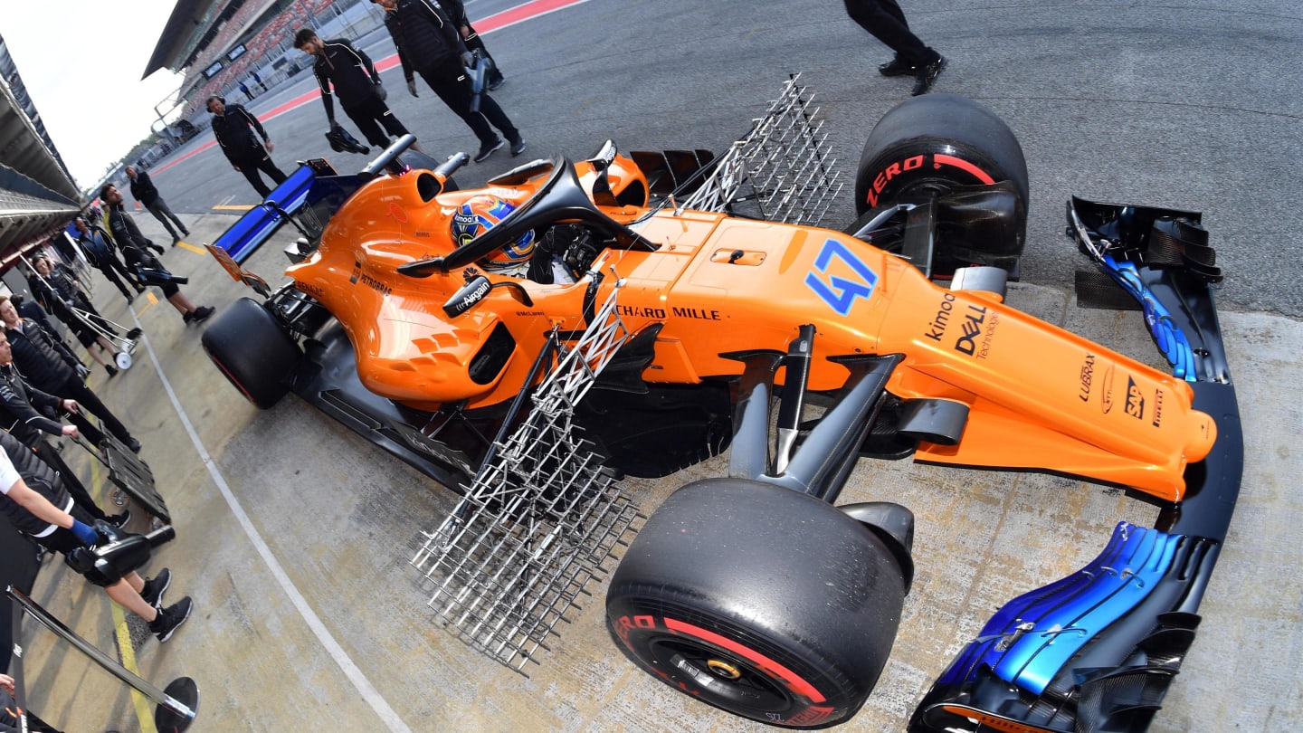 Lando Norris (GBR) McLaren MCL33 at Formula One Testing, Day Two, Barcelona, Spain, Wednesday 16 May 2018. © Jerry Andre/Sutton Images