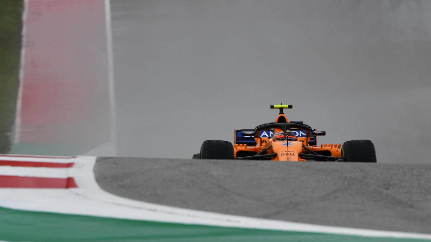 Stoffel Vandoorne, McLaren MCL33 at Formula One World Championship, Rd18, United States Grand Prix, Practice, Circuit of the Americas, Austin, Texas, USA, Friday 19 October 2018.