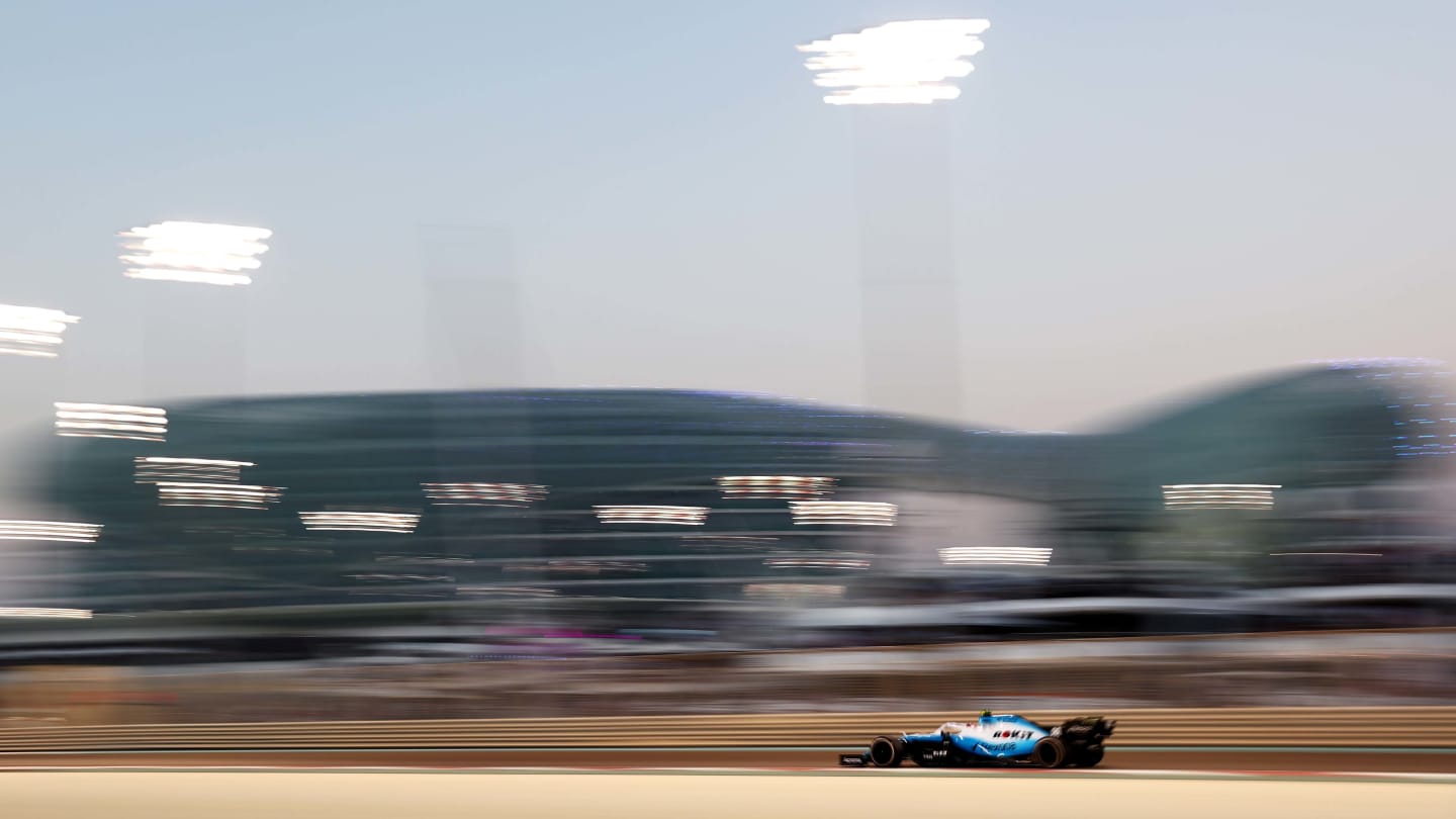 ABU DHABI, UNITED ARAB EMIRATES - DECEMBER 01: Robert Kubica of Poland driving the (88) Rokit Williams Racing FW42 Mercedes on track during the F1 Grand Prix of Abu Dhabi at Yas Marina Circuit on December 01, 2019 in Abu Dhabi, United Arab Emirates. (Photo by Dan Istitene/Getty Images)