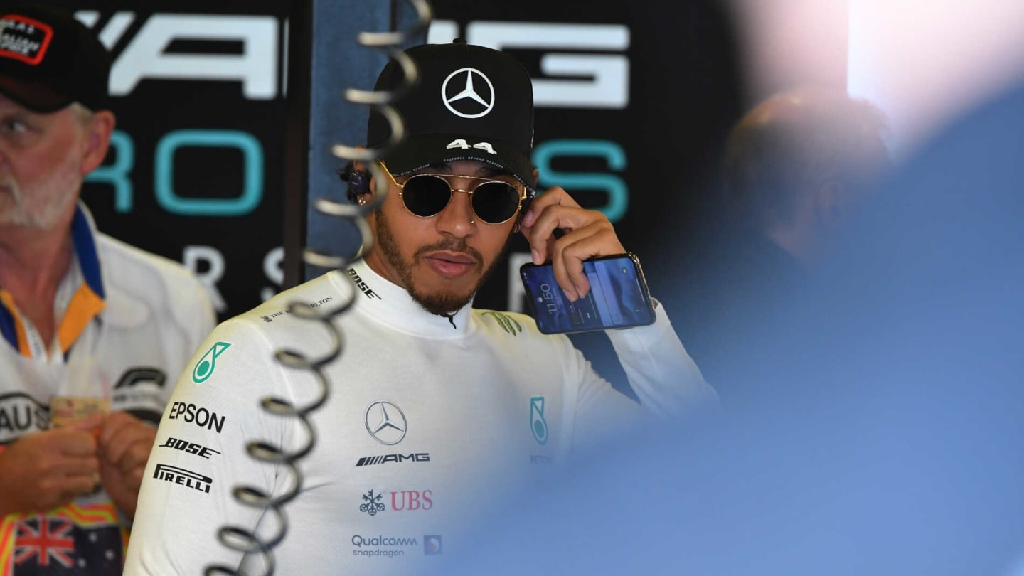 MELBOURNE GRAND PRIX CIRCUIT, AUSTRALIA - MARCH 15: Lewis Hamilton, Mercedes AMG F1 during the