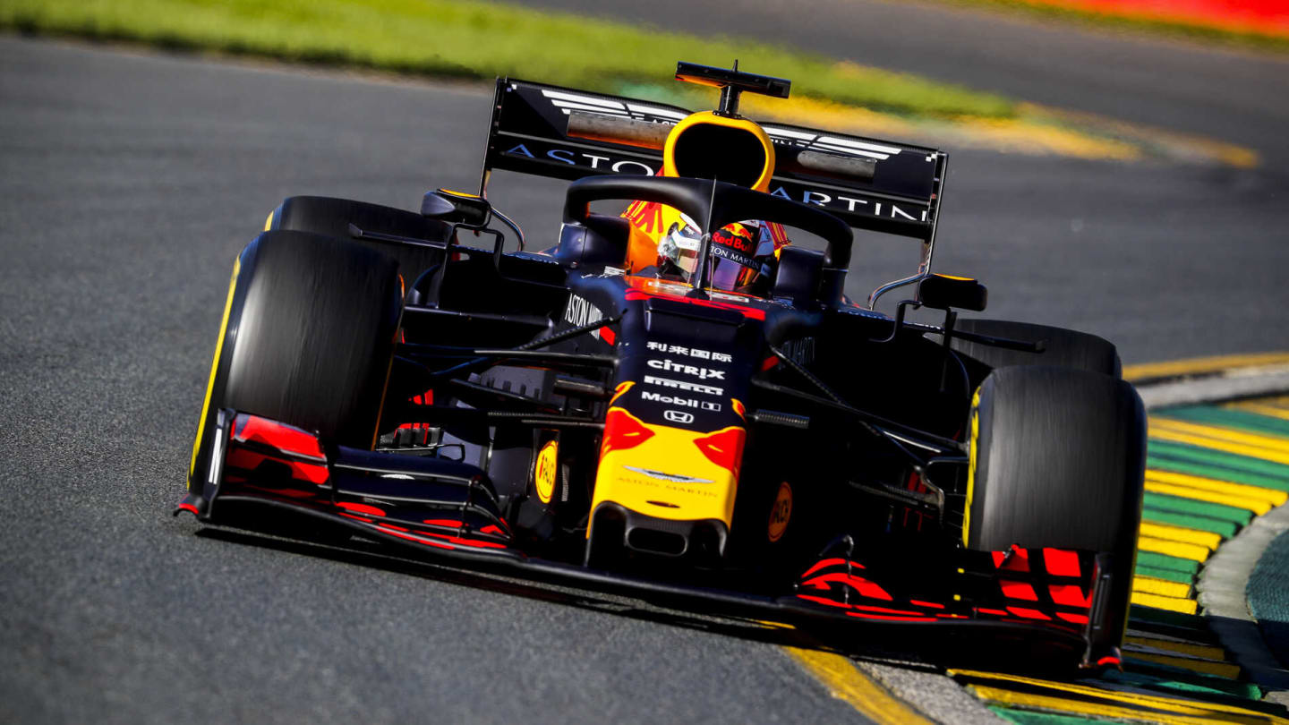 MELBOURNE GRAND PRIX CIRCUIT, AUSTRALIA - MARCH 15: Max Verstappen, Red Bull Racing RB15 during the