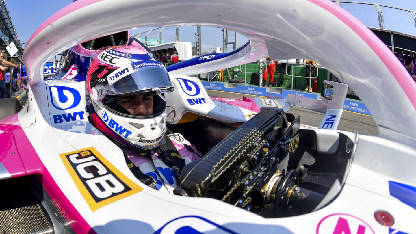 MELBOURNE GRAND PRIX CIRCUIT, AUSTRALIA - MARCH 16: Sergio Perez, Racing Point during the