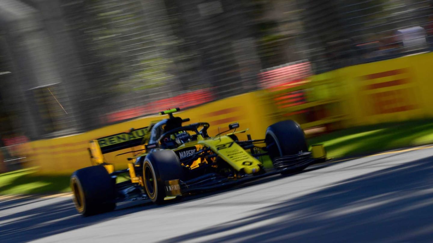 MELBOURNE GRAND PRIX CIRCUIT, AUSTRALIA - MARCH 15: Nico Hulkenberg, Renault R.S. 19 during the Australian GP at Melbourne Grand Prix Circuit on March 15, 2019 in Melbourne Grand Prix Circuit, Australia. (Photo by Jerry Andre / Sutton Images)