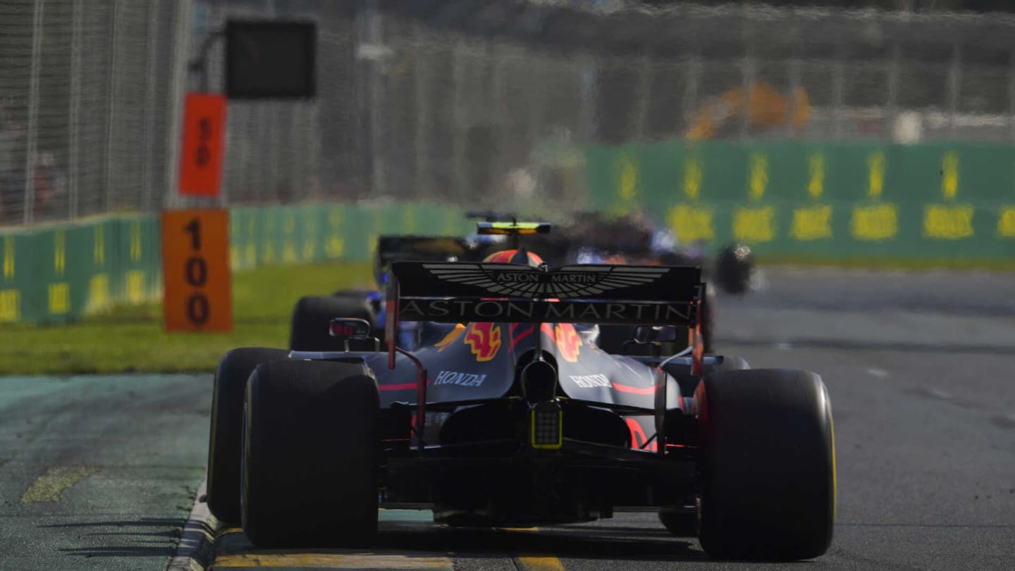 MELBOURNE GRAND PRIX CIRCUIT, AUSTRALIA - MARCH 17: Pierre Gasly, Red Bull Racing RB15 during the Australian GP at Melbourne Grand Prix Circuit on March 17, 2019 in Melbourne Grand Prix Circuit, Australia. (Photo by Jerry Andre / Sutton Images)