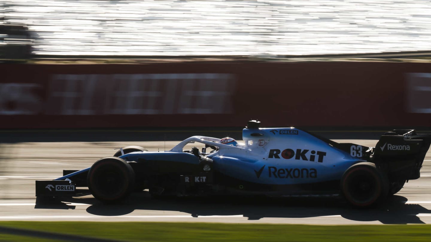 MELBOURNE GRAND PRIX CIRCUIT, AUSTRALIA - MARCH 17: George Russell, Williams Racing FW42 during the