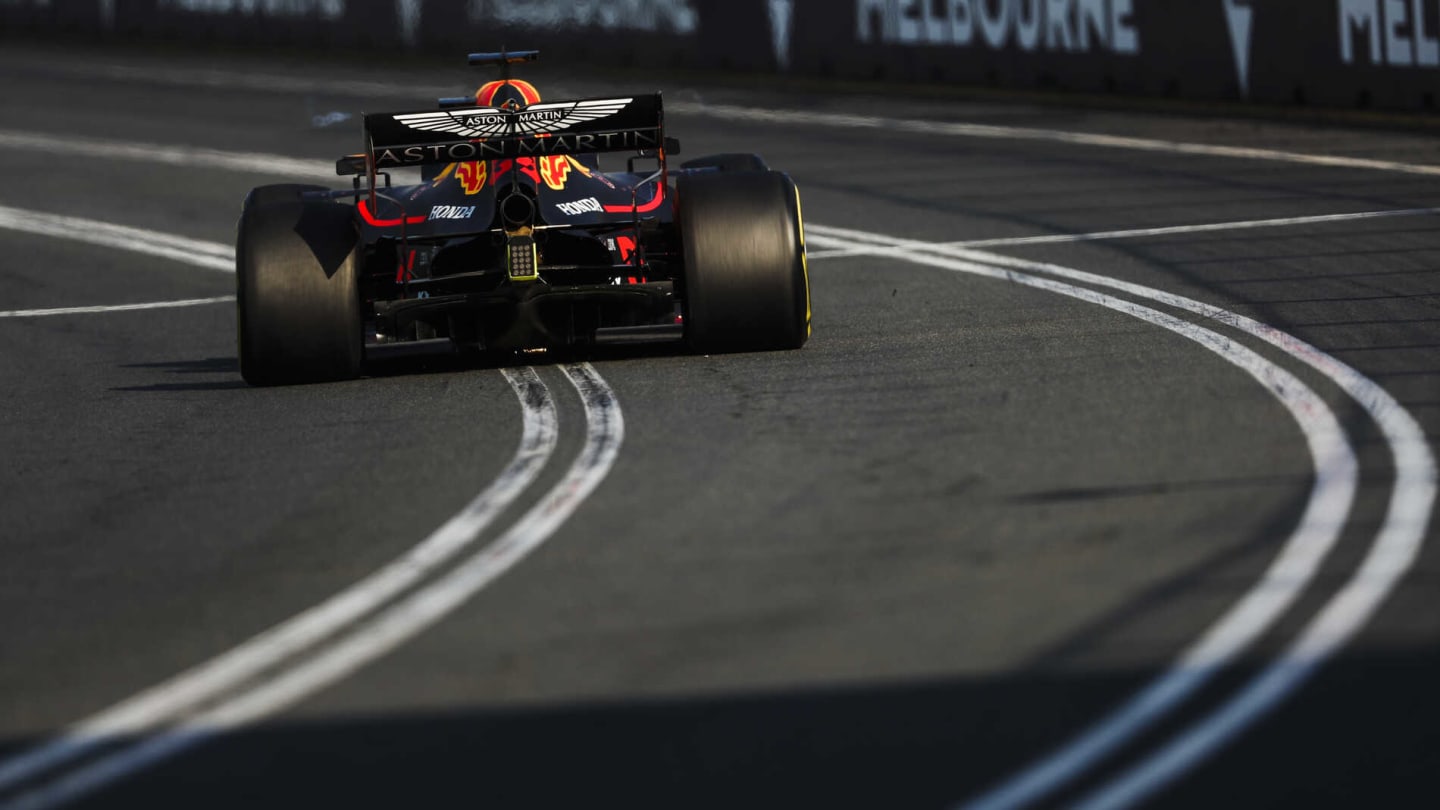 MELBOURNE GRAND PRIX CIRCUIT, AUSTRALIA - MARCH 17: Max Verstappen, Red Bull Racing RB15 during the