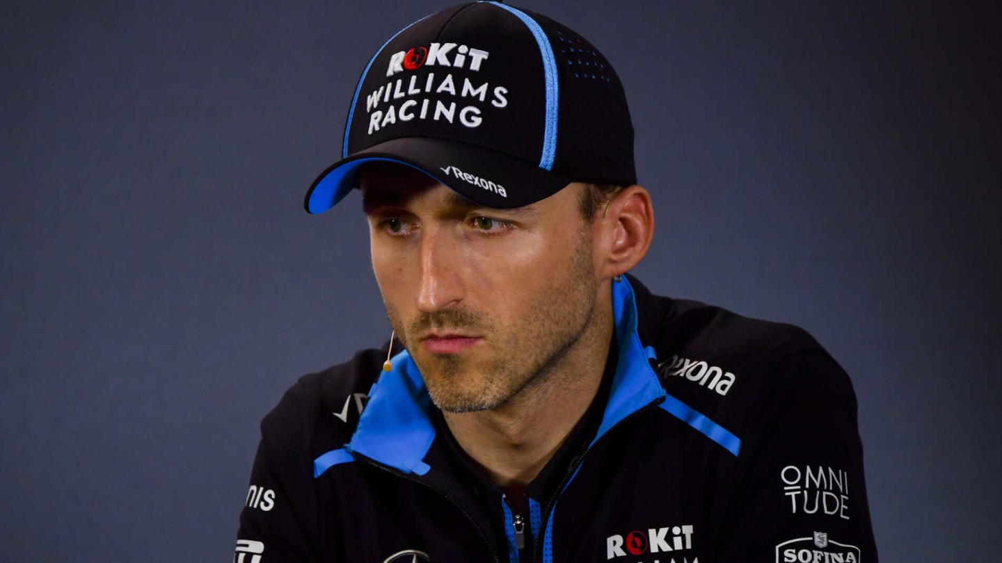 MELBOURNE GRAND PRIX CIRCUIT, AUSTRALIA - MARCH 14: Robert Kubica, Williams Racing in Press Conference during the Australian GP at Melbourne Grand Prix Circuit on March 14, 2019 in Melbourne Grand Prix Circuit, Australia. (Photo by Jerry Andre / Sutton Images)
