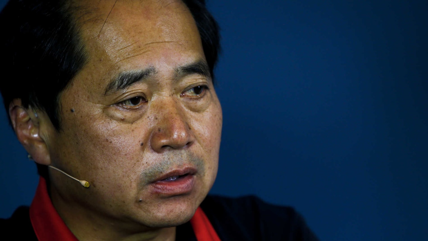 RED BULL RING, AUSTRIA - JUNE 28: Toyoharu Tanabe, F1 Technical Director, Honda, in the team principals Press Conference during the Austrian GP at Red Bull Ring on June 28, 2019 in Red Bull Ring, Austria. (Photo by Andy Hone / LAT Images)