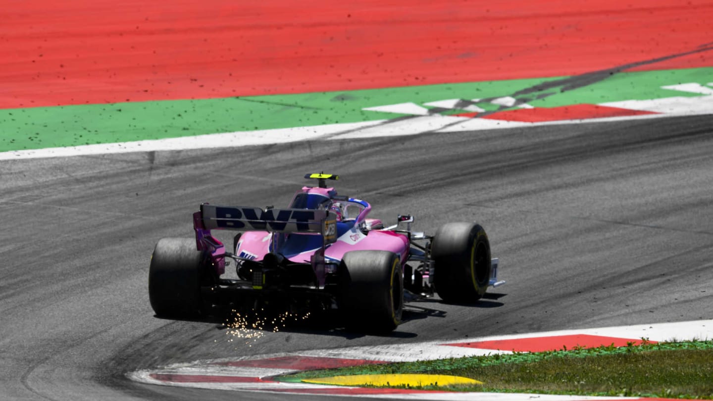 RED BULL RING, AUSTRIA - JUNE 29: Lance Stroll, Racing Point RP19 during the Austrian GP at Red Bull Ring on June 29, 2019 in Red Bull Ring, Austria. (Photo by Mark Sutton / Sutton Images)