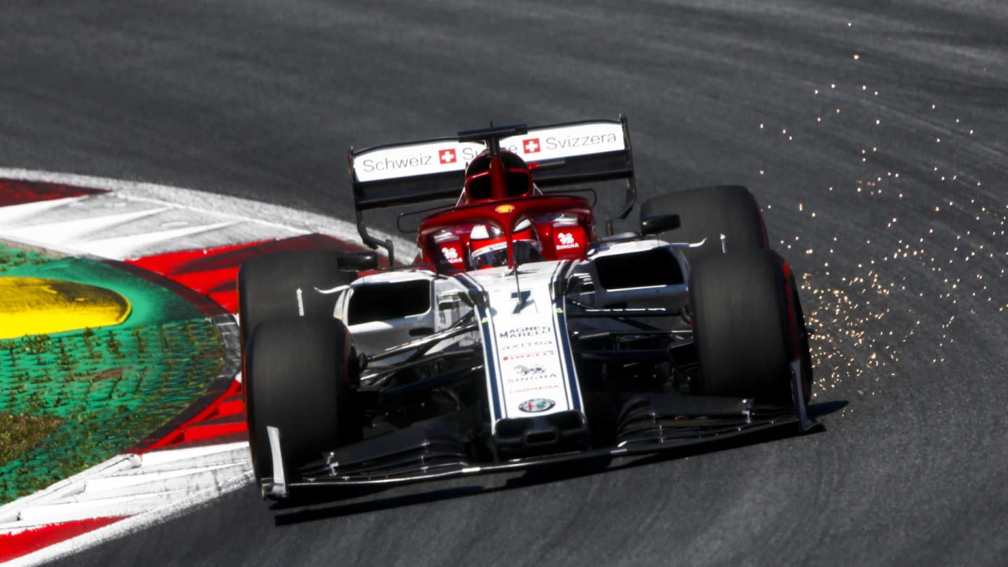 RED BULL RING, AUSTRIA - JUNE 29: Kimi Raikkonen, Alfa Romeo Racing C38 during the Austrian GP at