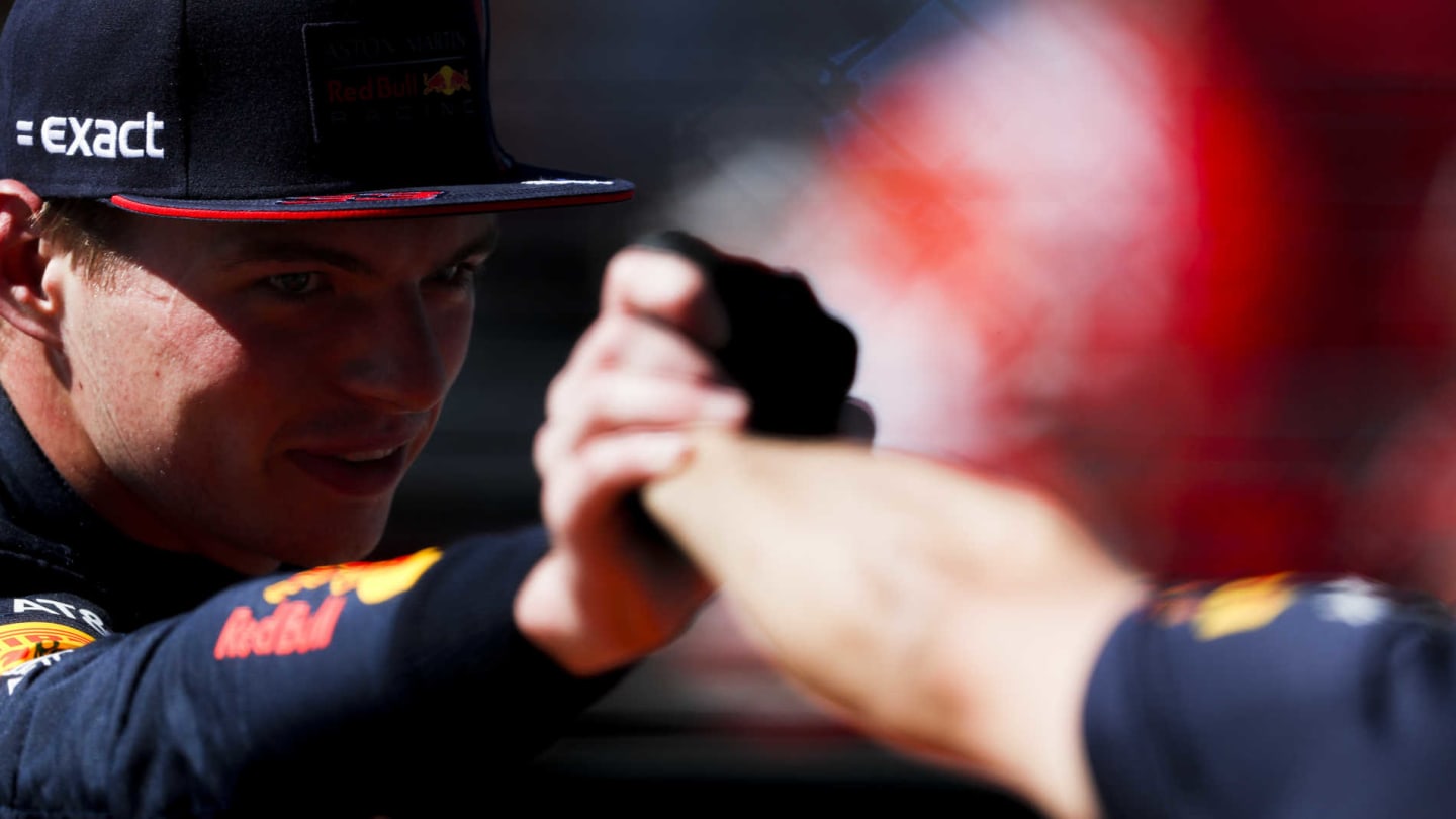 RED BULL RING, AUSTRIA - JUNE 29: Max Verstappen, Red Bull Racing during the Austrian GP at Red Bull Ring on June 29, 2019 in Red Bull Ring, Austria. (Photo by Zak Mauger / LAT Images)
