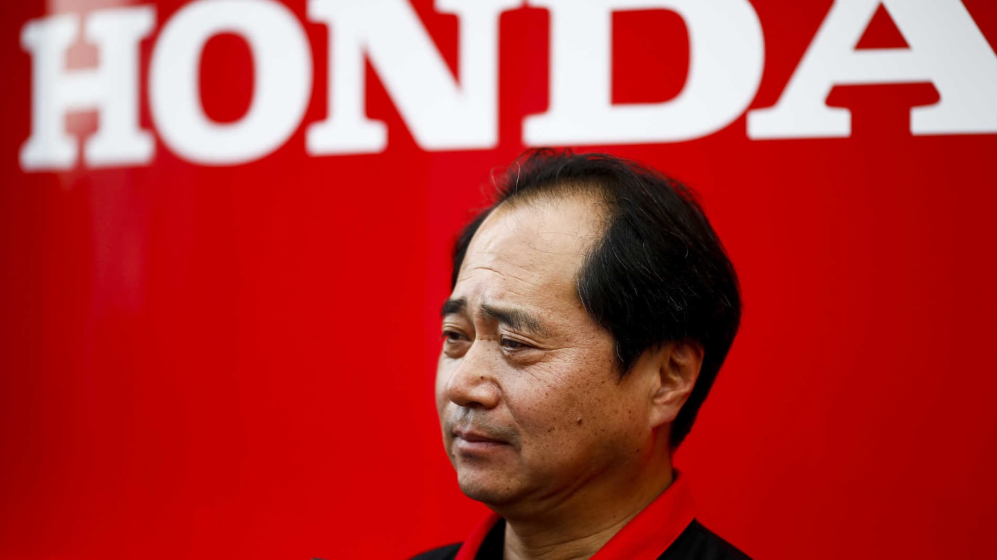 RED BULL RING, AUSTRIA - JUNE 27: Toyoharu Tanabe, F1 Technical Director, Honda speaks to the media