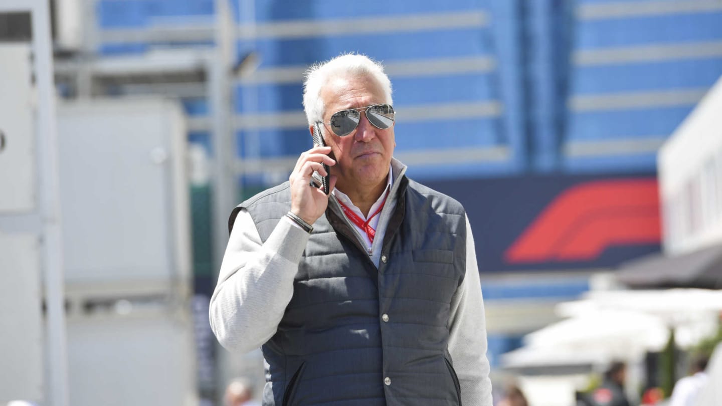 BAKU CITY CIRCUIT, AZERBAIJAN - APRIL 27: Lawrence Stroll, Racing Point Force India F1 Team owner