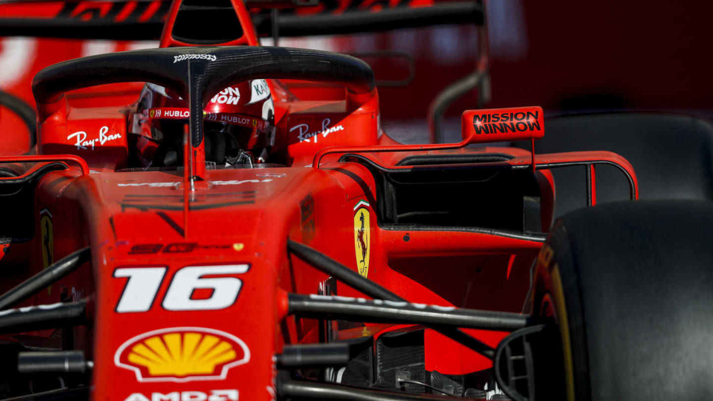 BAKU CITY CIRCUIT, AZERBAIJAN - APRIL 28: Charles Leclerc, Ferrari SF90 during the Azerbaijan GP at