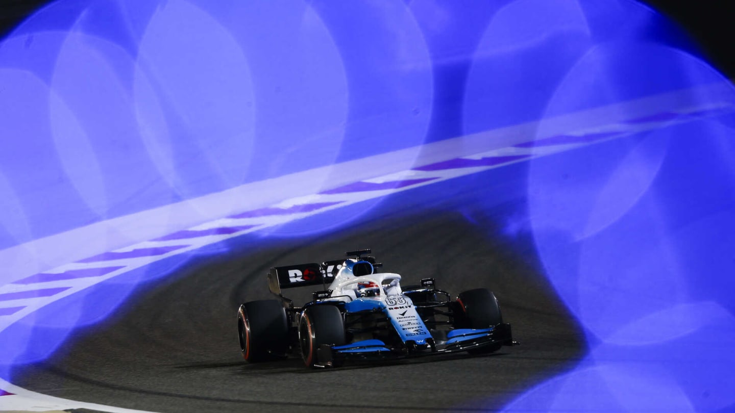 BAHRAIN INTERNATIONAL CIRCUIT, BAHRAIN - MARCH 29: George Russell, Williams Racing FW42 during the Bahrain GP at Bahrain International Circuit on March 29, 2019 in Bahrain International Circuit, Bahrain. (Photo by Andy Hone / LAT Images)