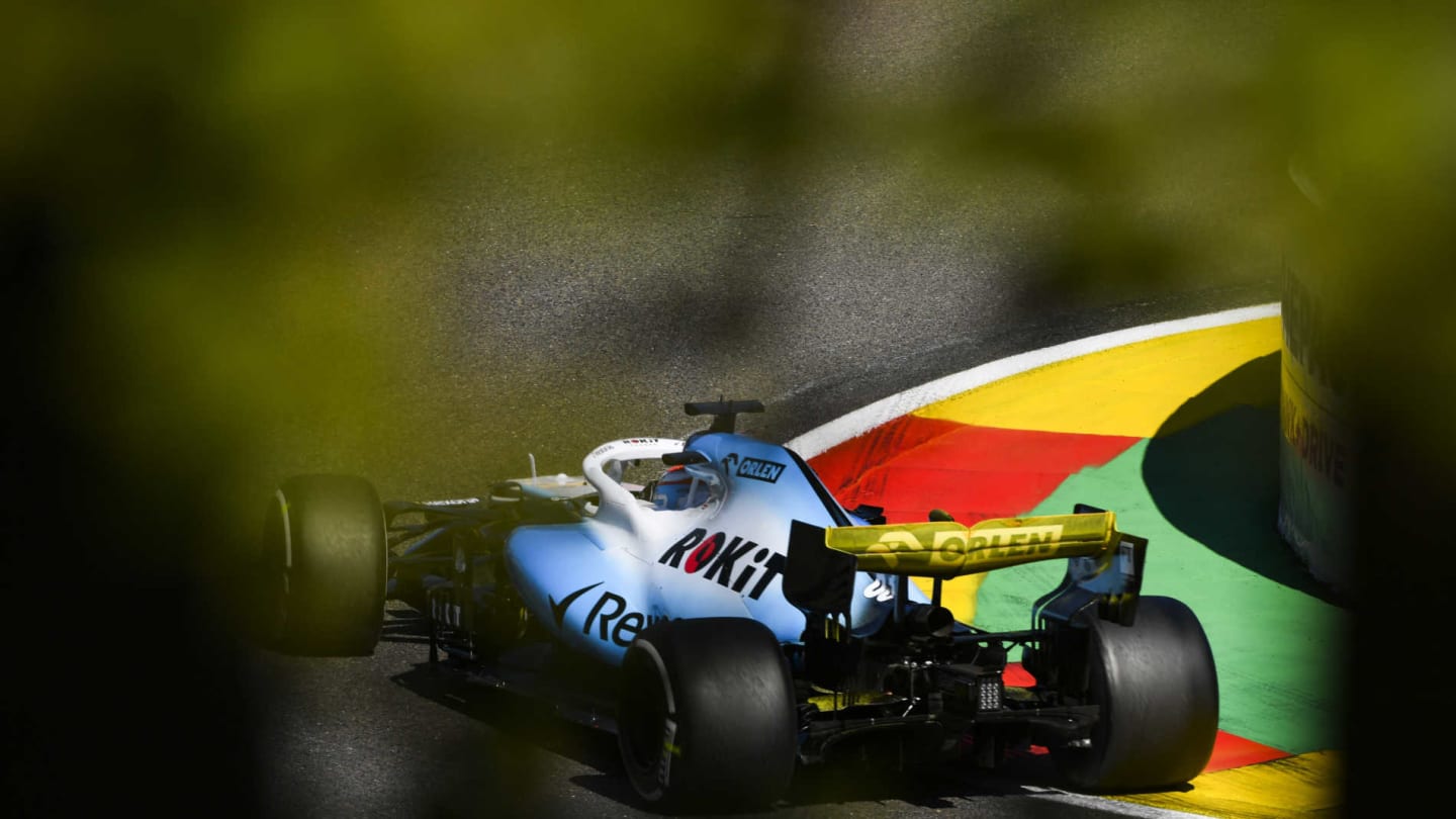 SPA-FRANCORCHAMPS, BELGIUM - AUGUST 30: George Russell, Williams Racing FW42 during the Belgian GP at Spa-Francorchamps on August 30, 2019 in Spa-Francorchamps, Belgium. (Photo by Mark Sutton / Sutton Images)