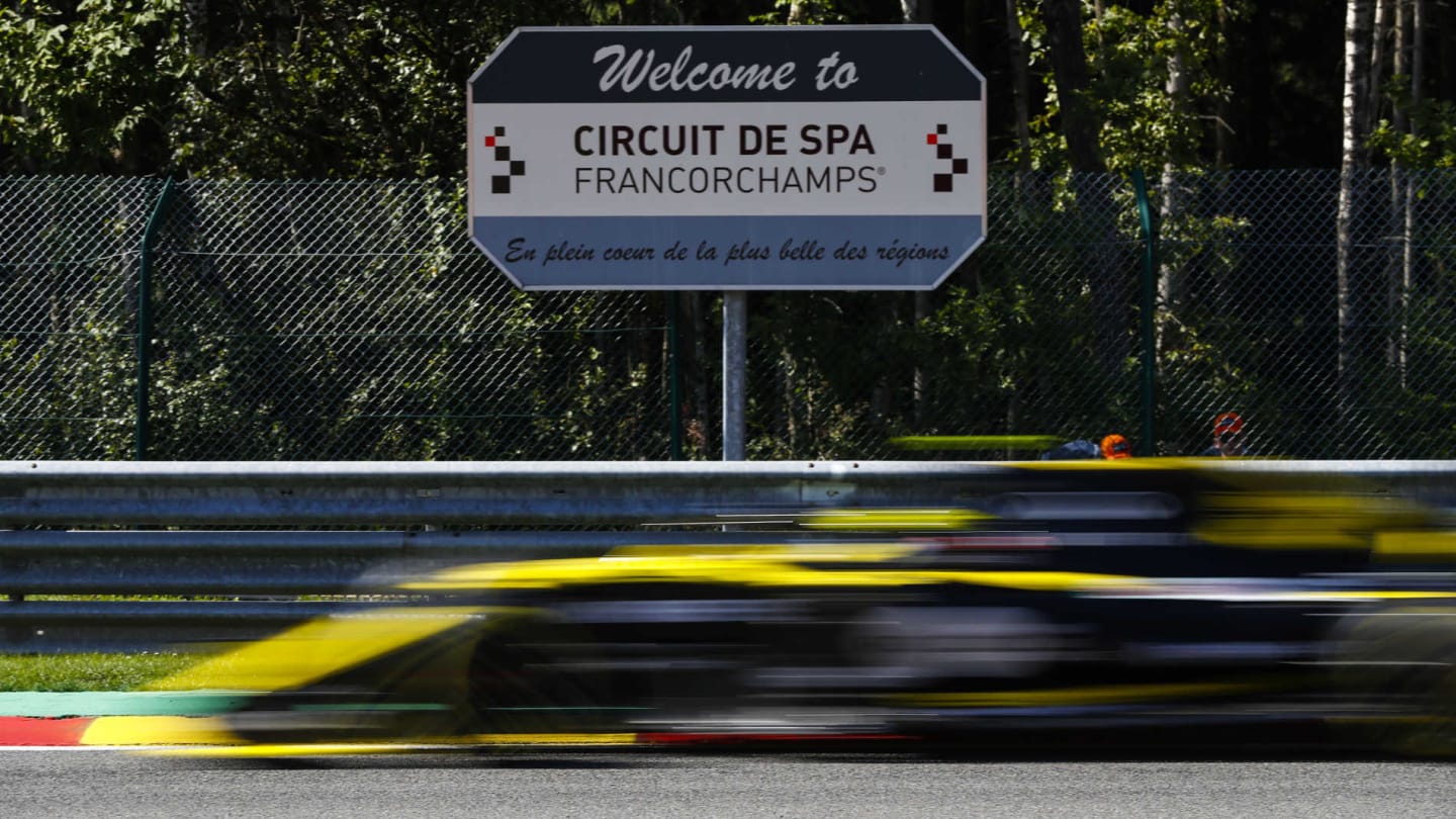 SPA-FRANCORCHAMPS, BELGIUM - AUGUST 30: Nico Hulkenberg, Renault R.S. 19 during the Belgian GP at Spa-Francorchamps on August 30, 2019 in Spa-Francorchamps, Belgium. (Photo by Glenn Dunbar / LAT Images)