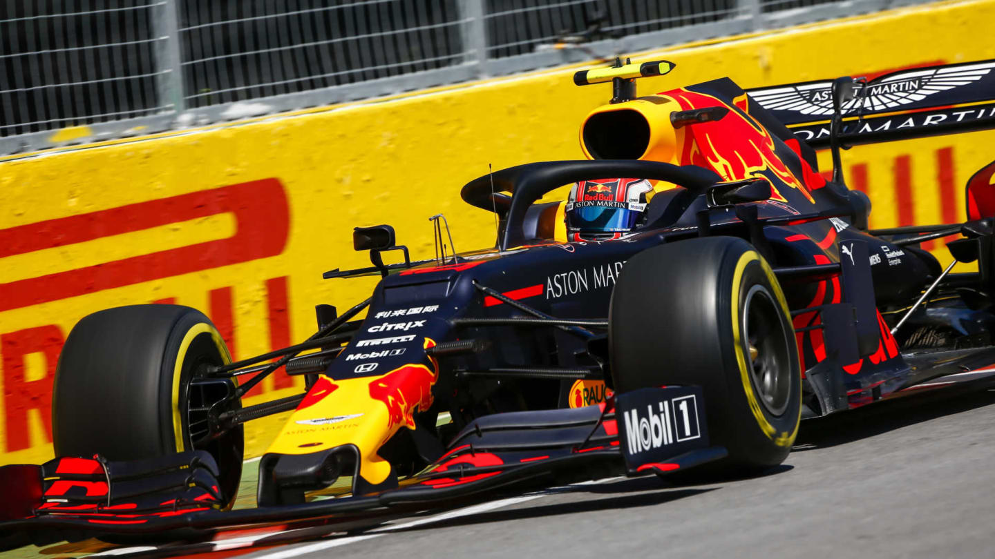 CIRCUIT GILLES-VILLENEUVE, CANADA - JUNE 07: Pierre Gasly, Red Bull Racing RB15 during the Canadian