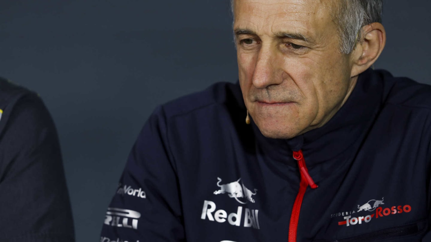 CIRCUIT GILLES-VILLENEUVE, CANADA - JUNE 07: Franz Tost, Team Principal, Toro Rosso, in the Team Principals Press Conference during the Canadian GP at Circuit Gilles-Villeneuve on June 07, 2019 in Circuit Gilles-Villeneuve, Canada. (Photo by Zak Mauger / LAT Images)