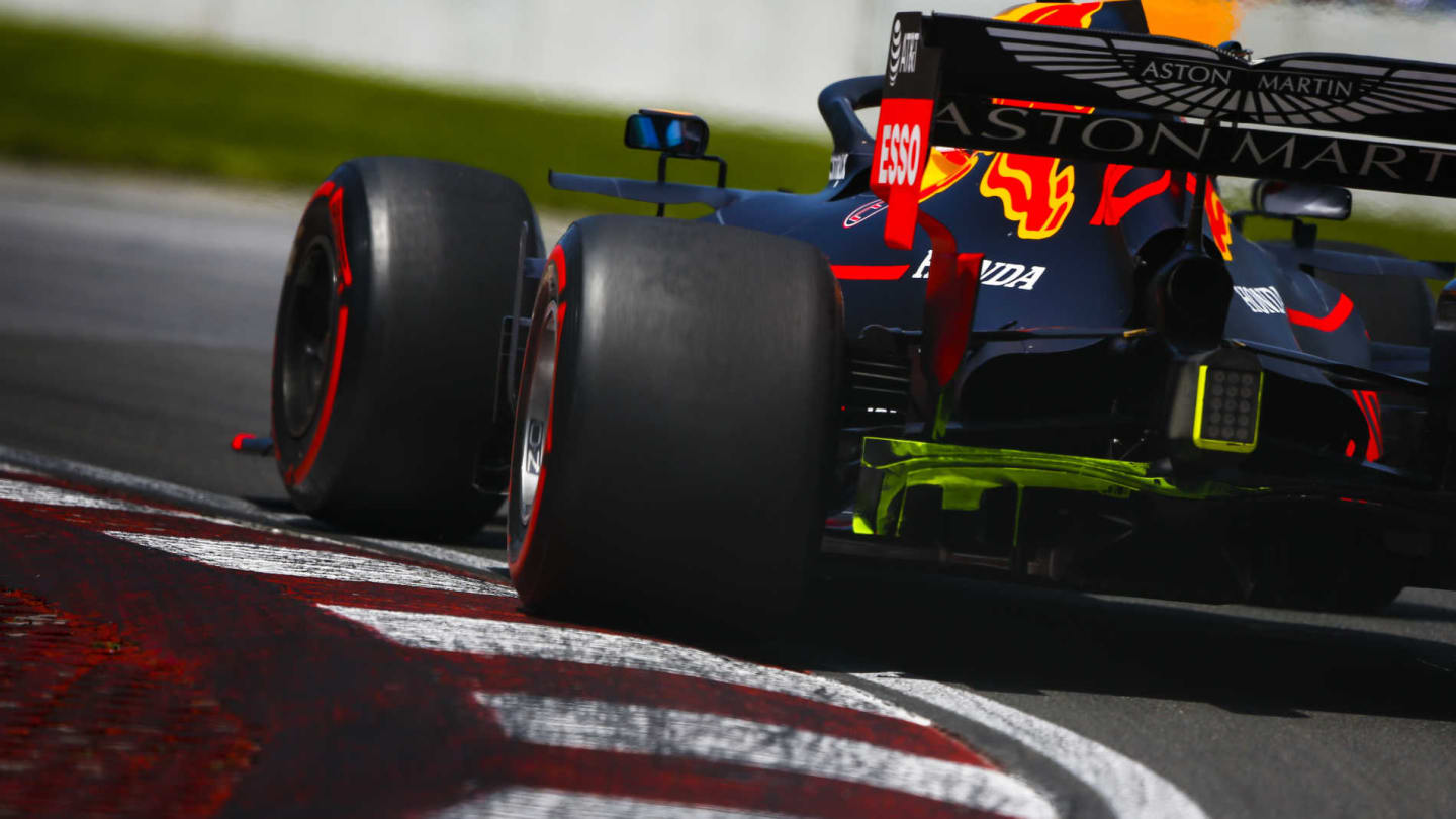 CIRCUIT GILLES-VILLENEUVE, CANADA - JUNE 08: Pierre Gasly, Red Bull Racing RB15 during the Canadian