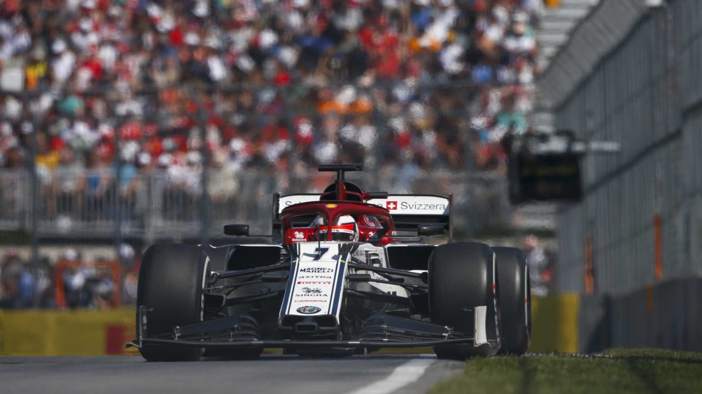 CIRCUIT GILLES-VILLENEUVE, CANADA - JUNE 09: Kimi Raikkonen, Alfa Romeo Racing C38 during the