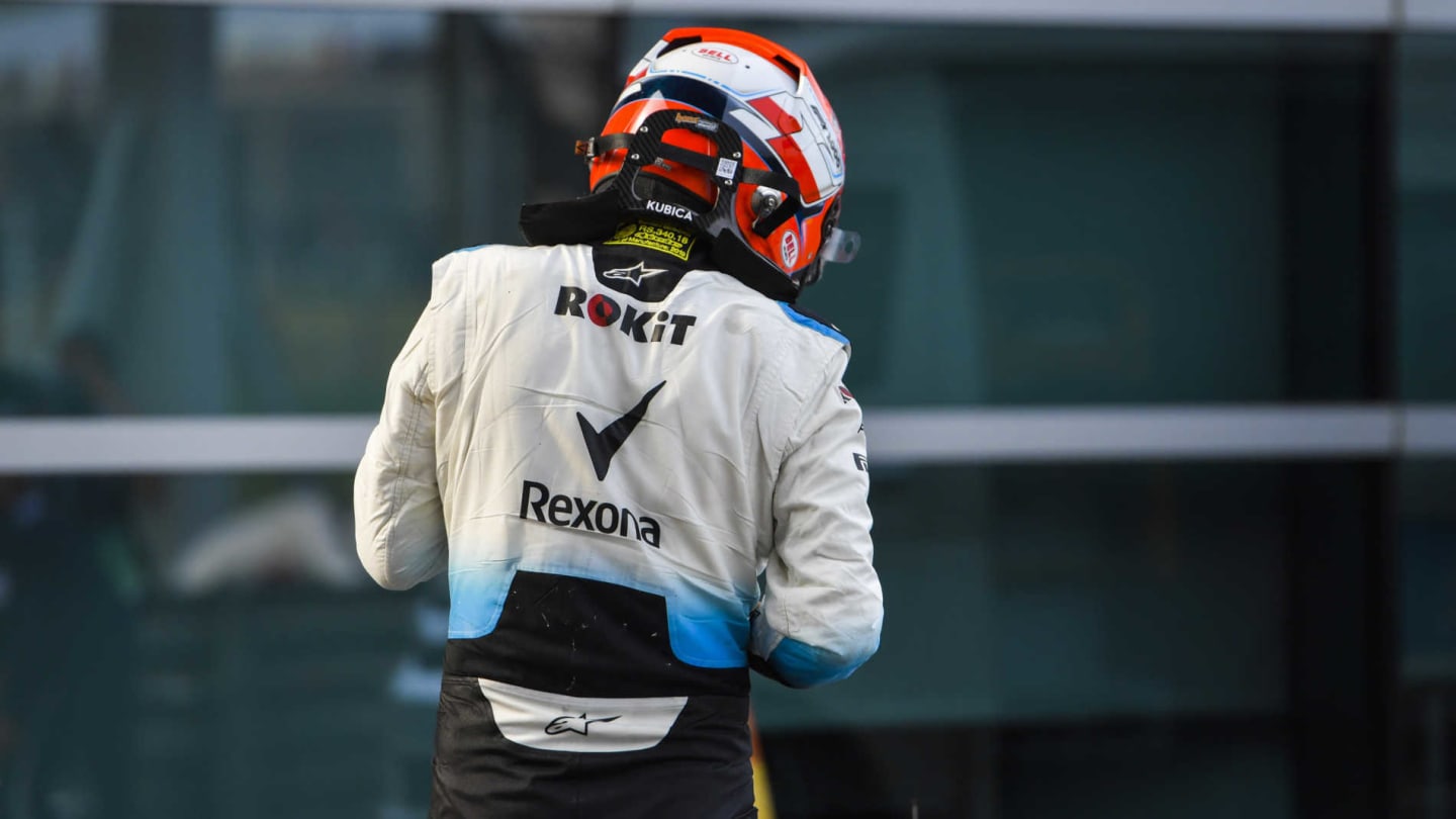 SHANGHAI INTERNATIONAL CIRCUIT, CHINA - APRIL 14: Robert Kubica, Williams Racing, in Parc Ferme