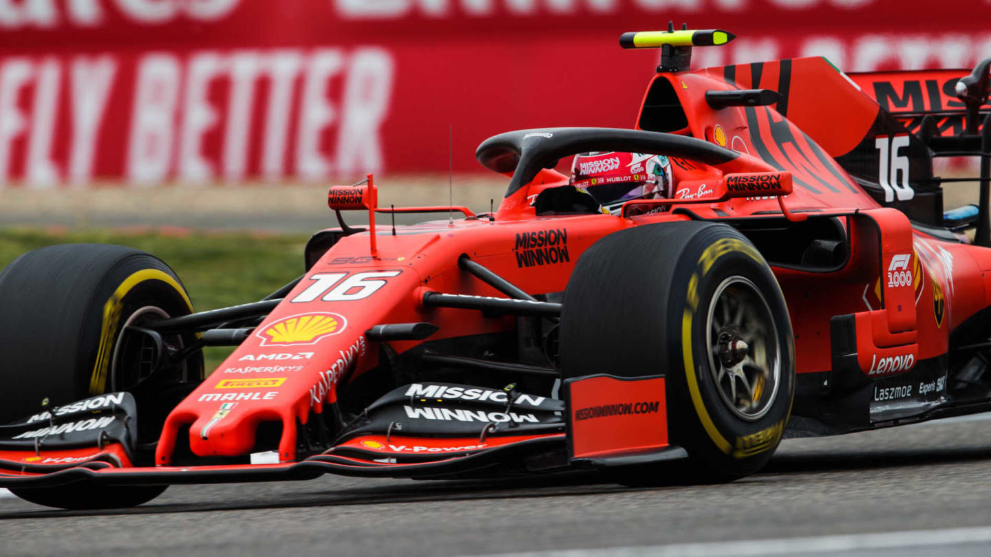 SHANGHAI INTERNATIONAL CIRCUIT, CHINA - APRIL 14: Charles Leclerc, Ferrari SF90 during the Chinese