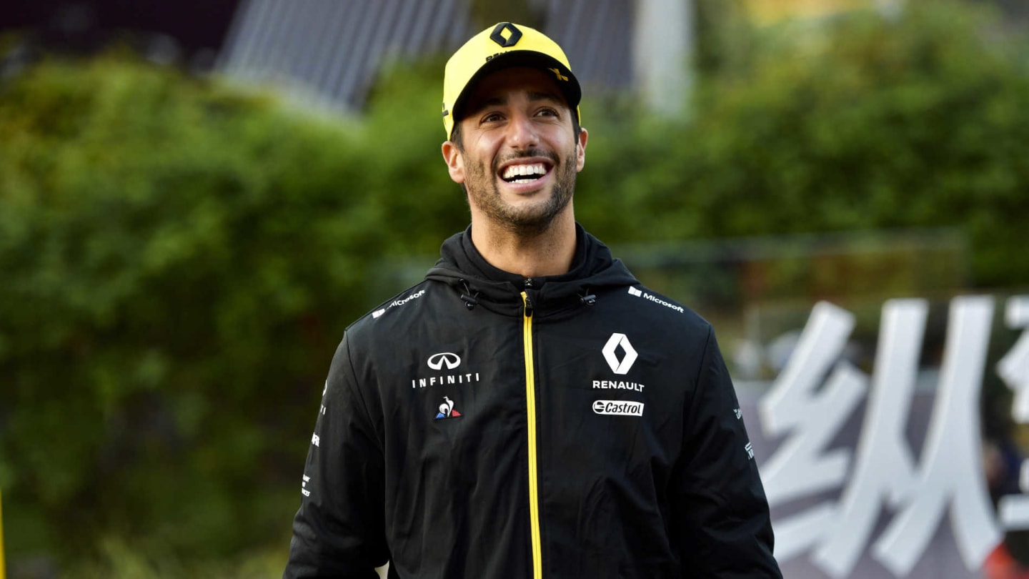 SHANGHAI INTERNATIONAL CIRCUIT, CHINA - APRIL 11: Daniel Ricciardo, Renault F1 Team during the