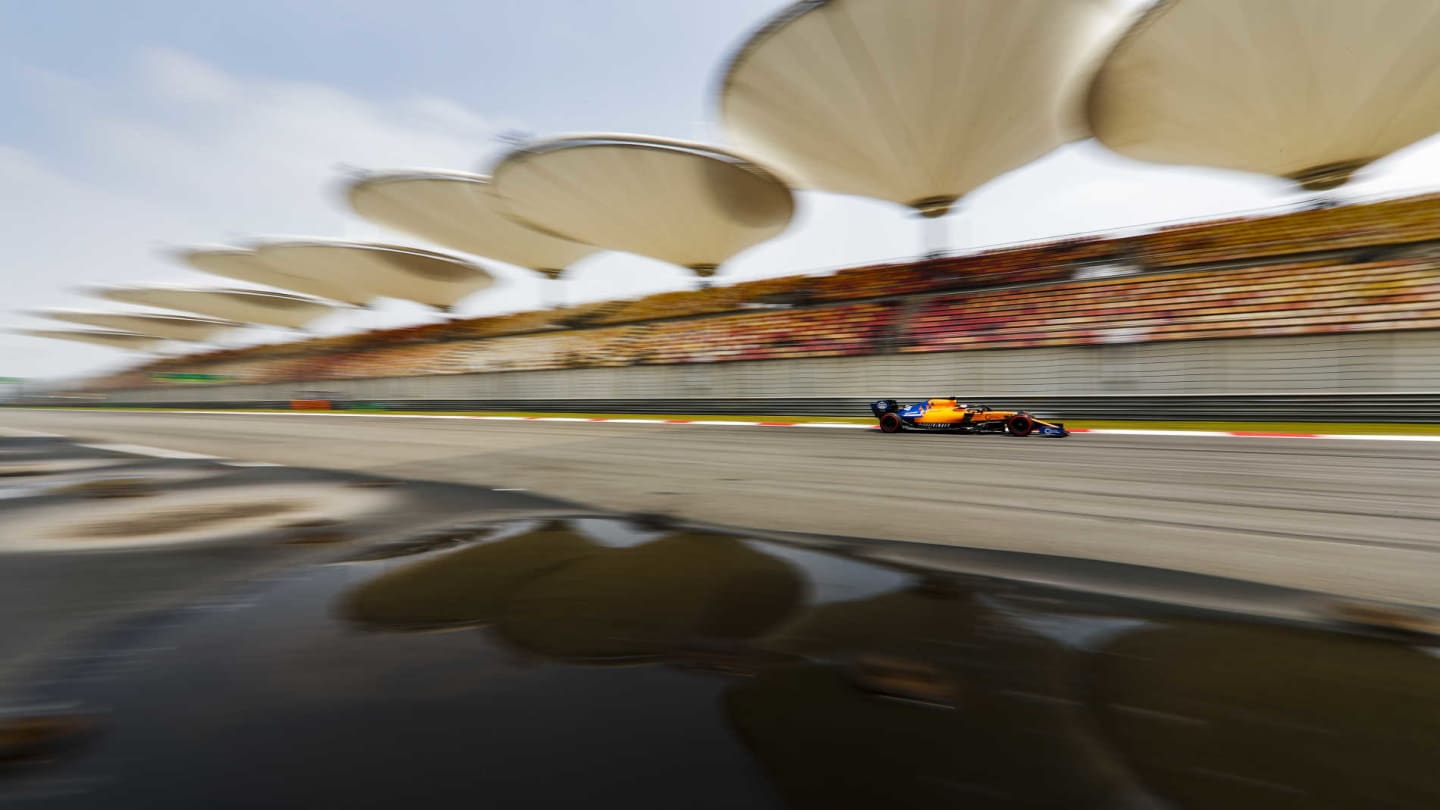 SHANGHAI INTERNATIONAL CIRCUIT, CHINA - APRIL 12: Carlos Sainz Jr., McLaren MCL34 during the