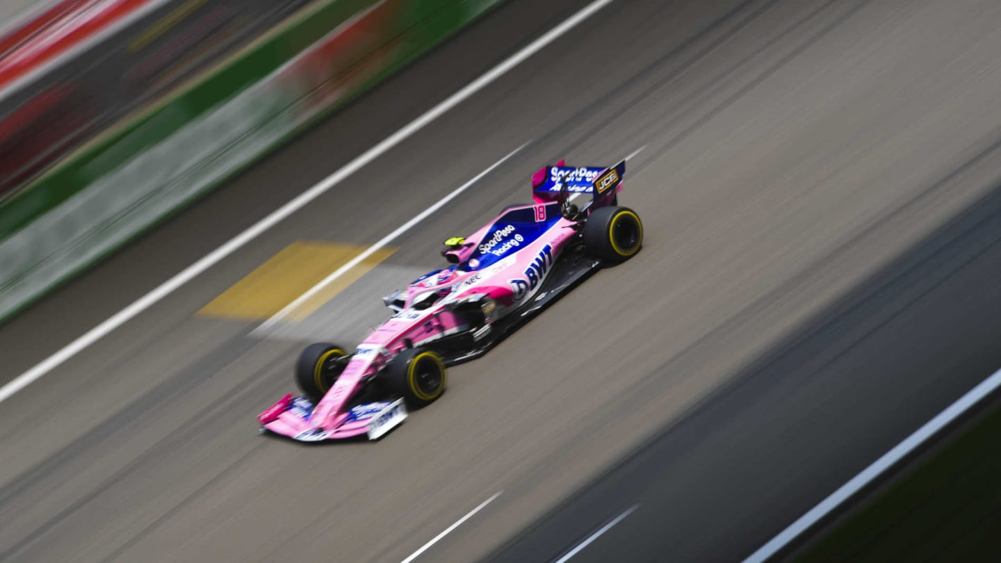 SHANGHAI INTERNATIONAL CIRCUIT, CHINA - APRIL 12: Lance Stroll, Racing Point RP19 during the